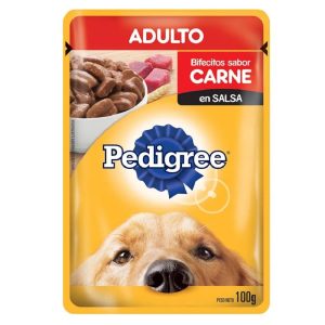 PEDIGREE POUCH RAZ PEQ CARNE 12 X 100 GRS