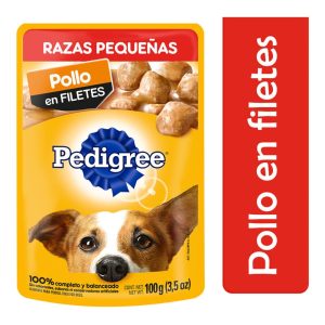 PEDIGREE POUCH RAZ PEQ POLLO 12 X 100 GRS