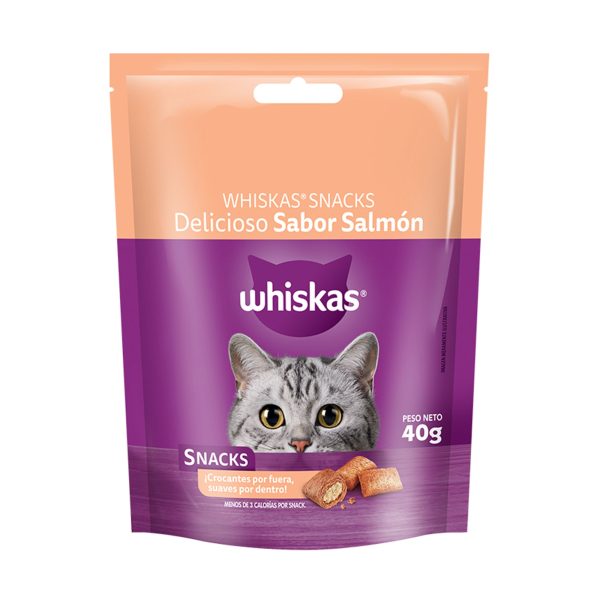 WHISKAS SNACK SALMON 11 X 40 GRS