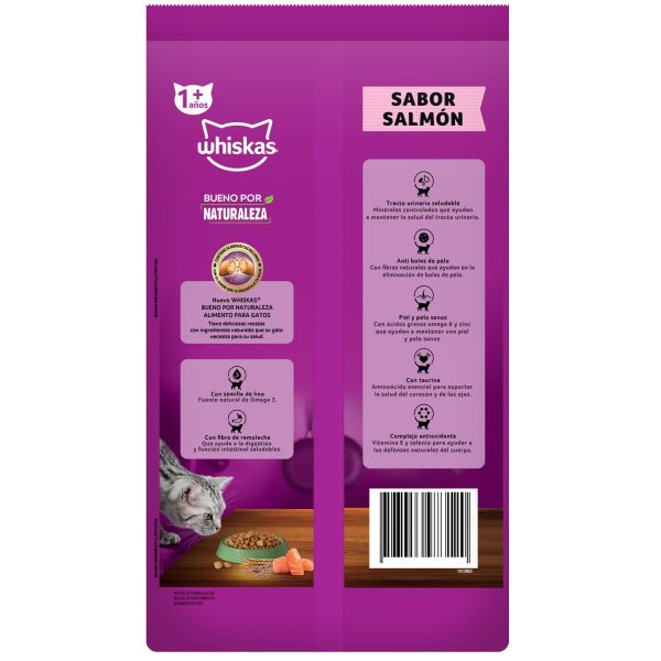 WHISKAS BUENO POR NAT SALMON X 500 GR