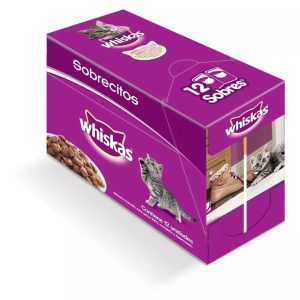 WHISKAS POUCH SALMON 12 X 85 GRS