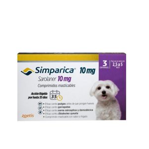 SIMPARICA 2.5 – 5 KG